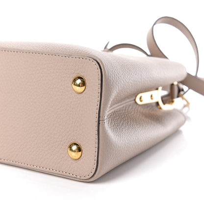 Louis Vuitton Taurillon Capucines PM Galet 6 of 15