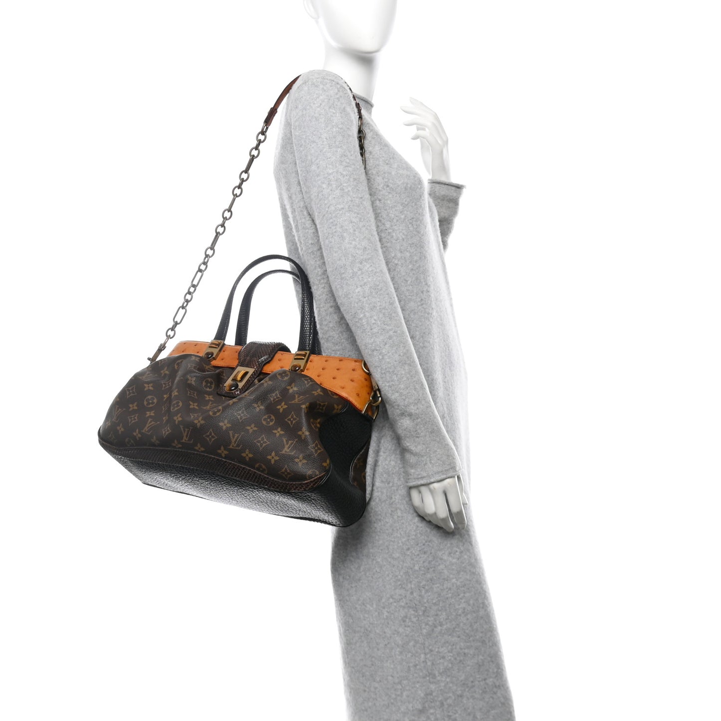 Monogram Ostrich Oskar Waltz
