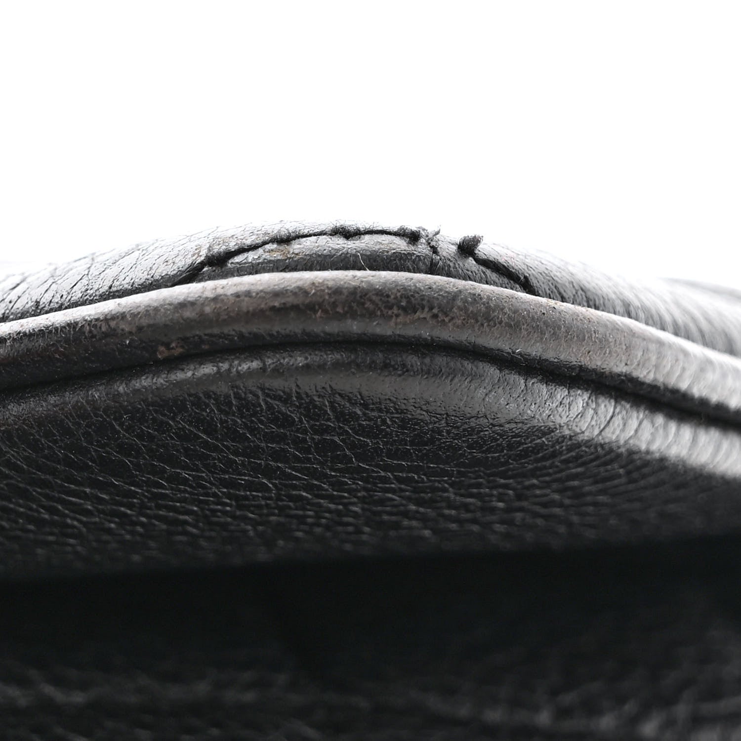 Chanel Grained Calfskin Quilted Medium Casual Rock Flap Black 12 of 13