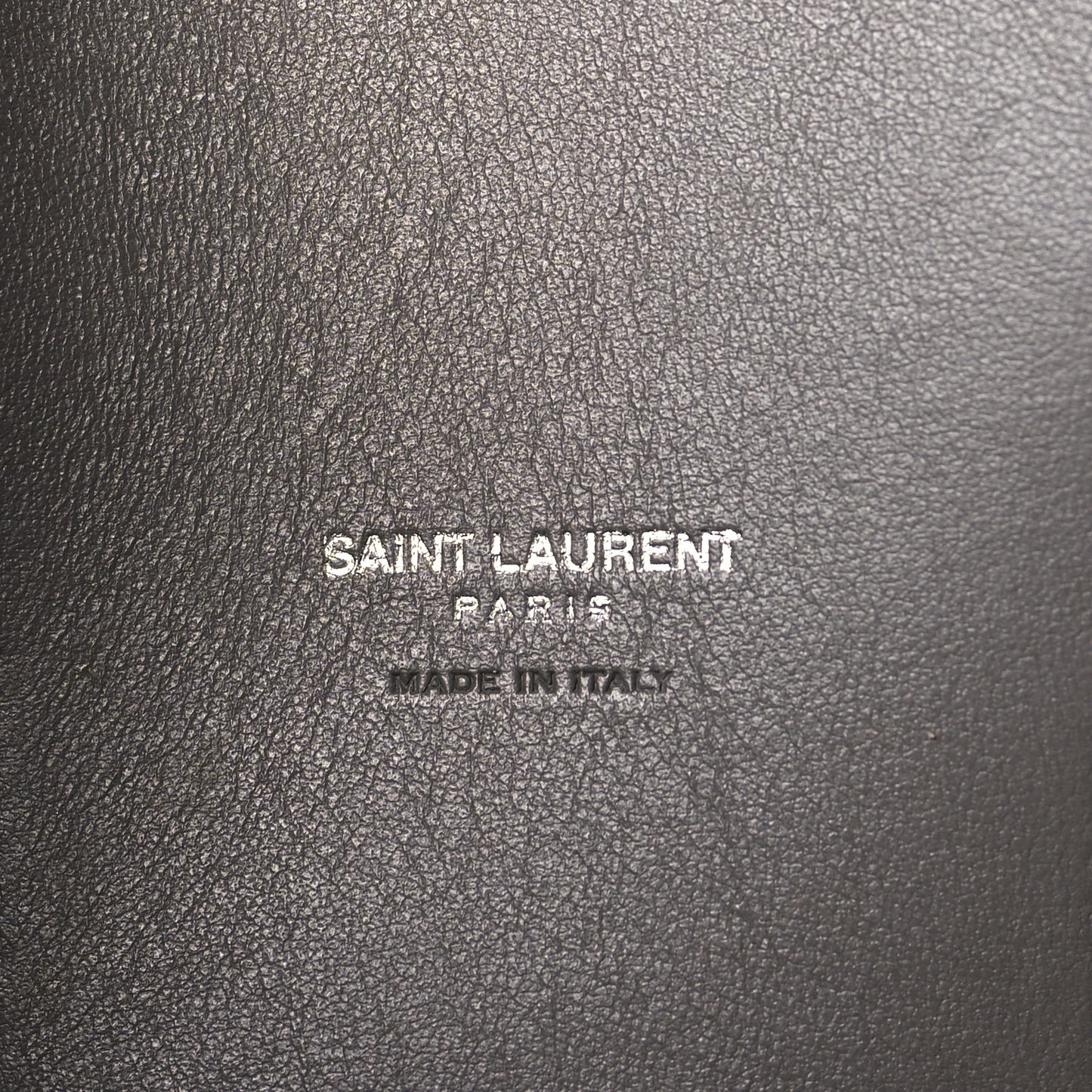 Grained Calfskin Small Sac De Jour Fog