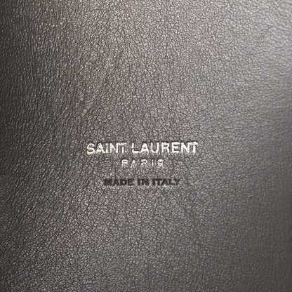 Saint Laurent Grained Calfskin Small Sac De Jour Fog 7 of 10