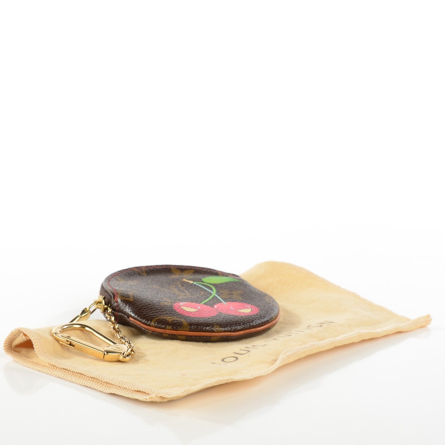 Louis Vuitton Monogram Cerises Round Coin Purse 4 of 7