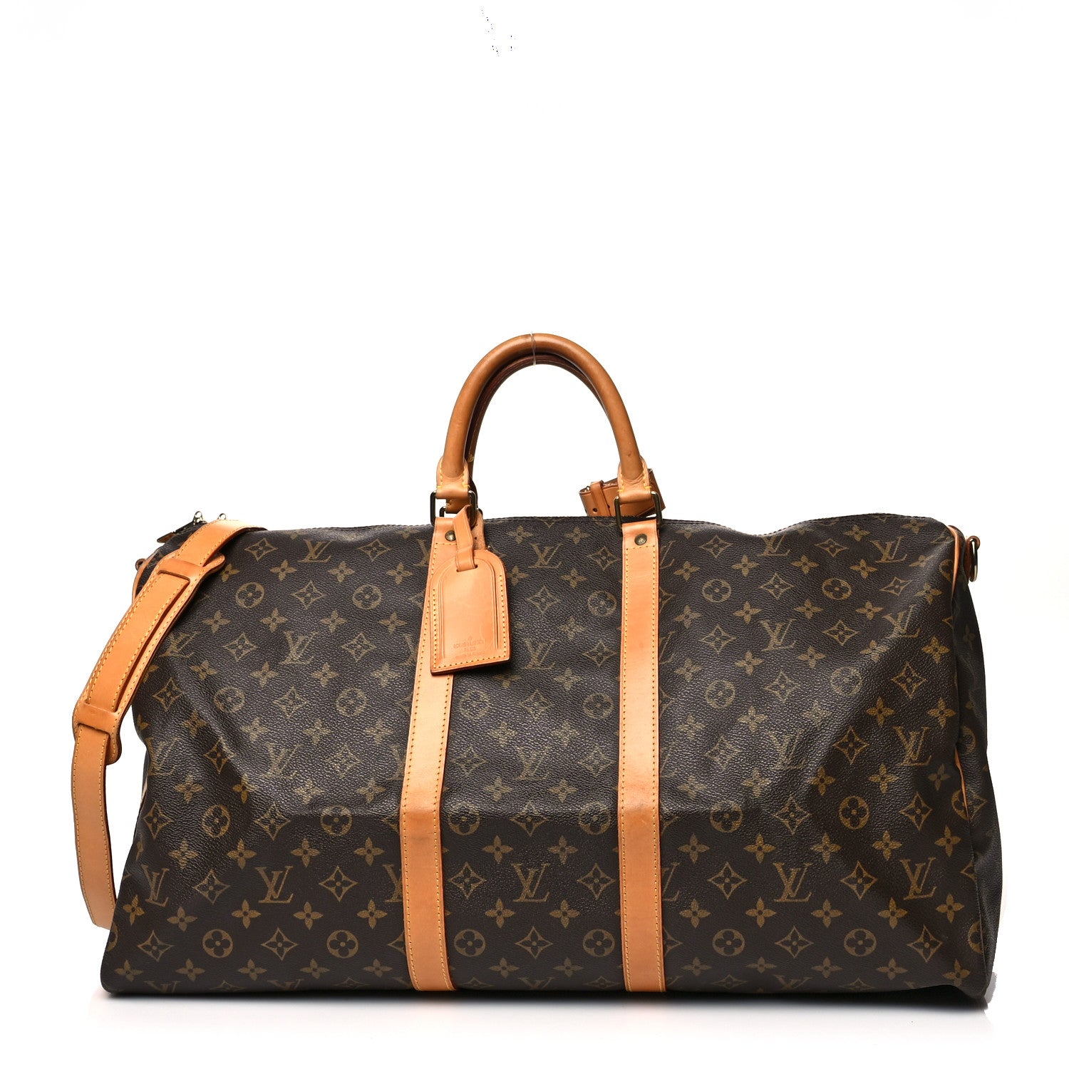 Louis Vuitton Monogram Keepall Bandouliere 55 1 of 20