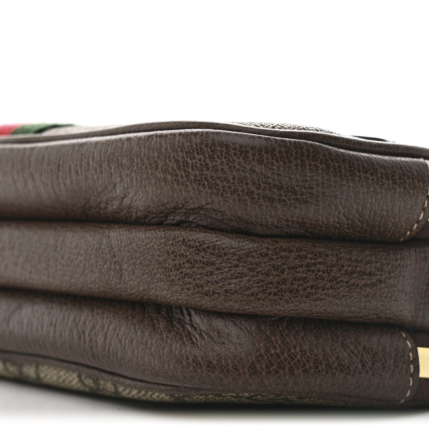GG Supreme Monogram Web Mini Ophidia GG Bag Brown