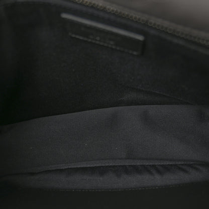 Saint Laurent Crinkled Calfskin Matelasse Monogram Medium Niki Chain Satchel Fog 5 of 10