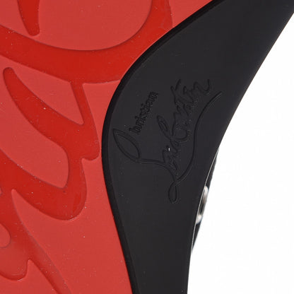 Christian Louboutin Mens Veau Velours Aliene Rantus Orlato Sneakers 42 Version Black 6 of 9