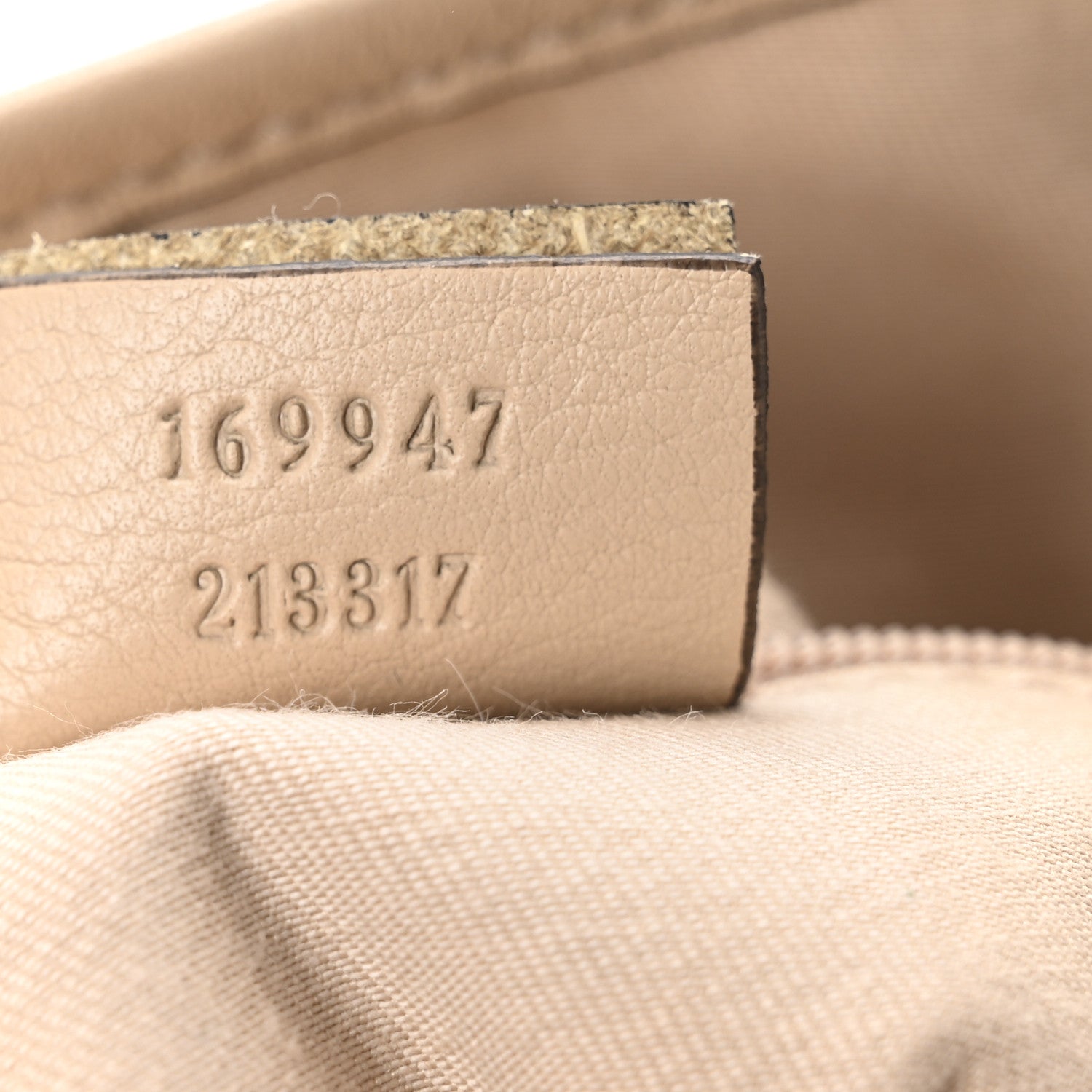 Gucci Monogram Medium New Britt Hobo Beige 6 of 12