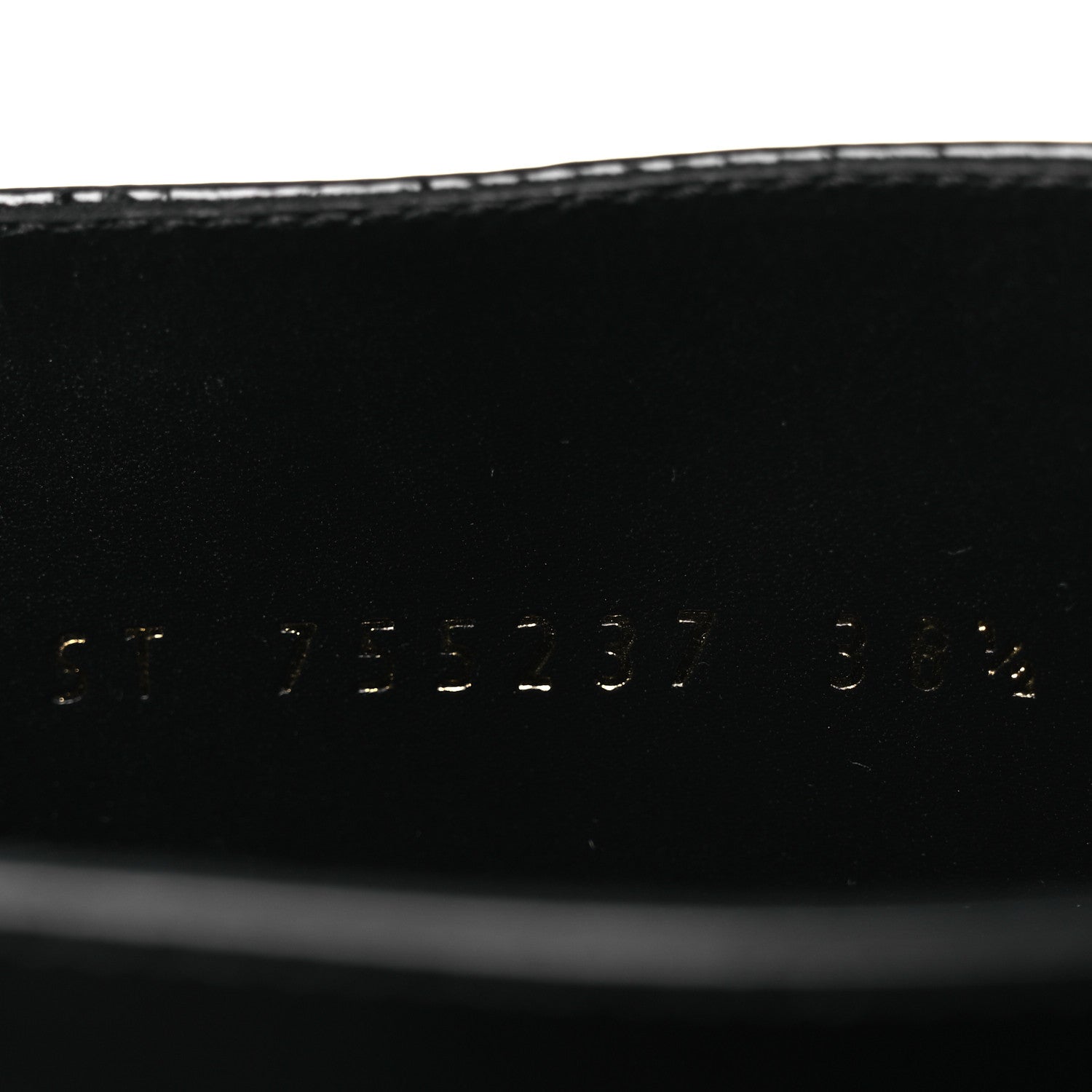 Saint Laurent Vitello Ruinart Hunt 25 Boots 38.5 Black 10 of 13