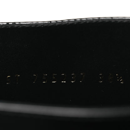 Saint Laurent Vitello Ruinart Hunt 25 Boots 38.5 Black 10 of 13