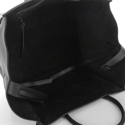 Celine Supple Calfskin Medium Phantom Luggage Black 5 of 7