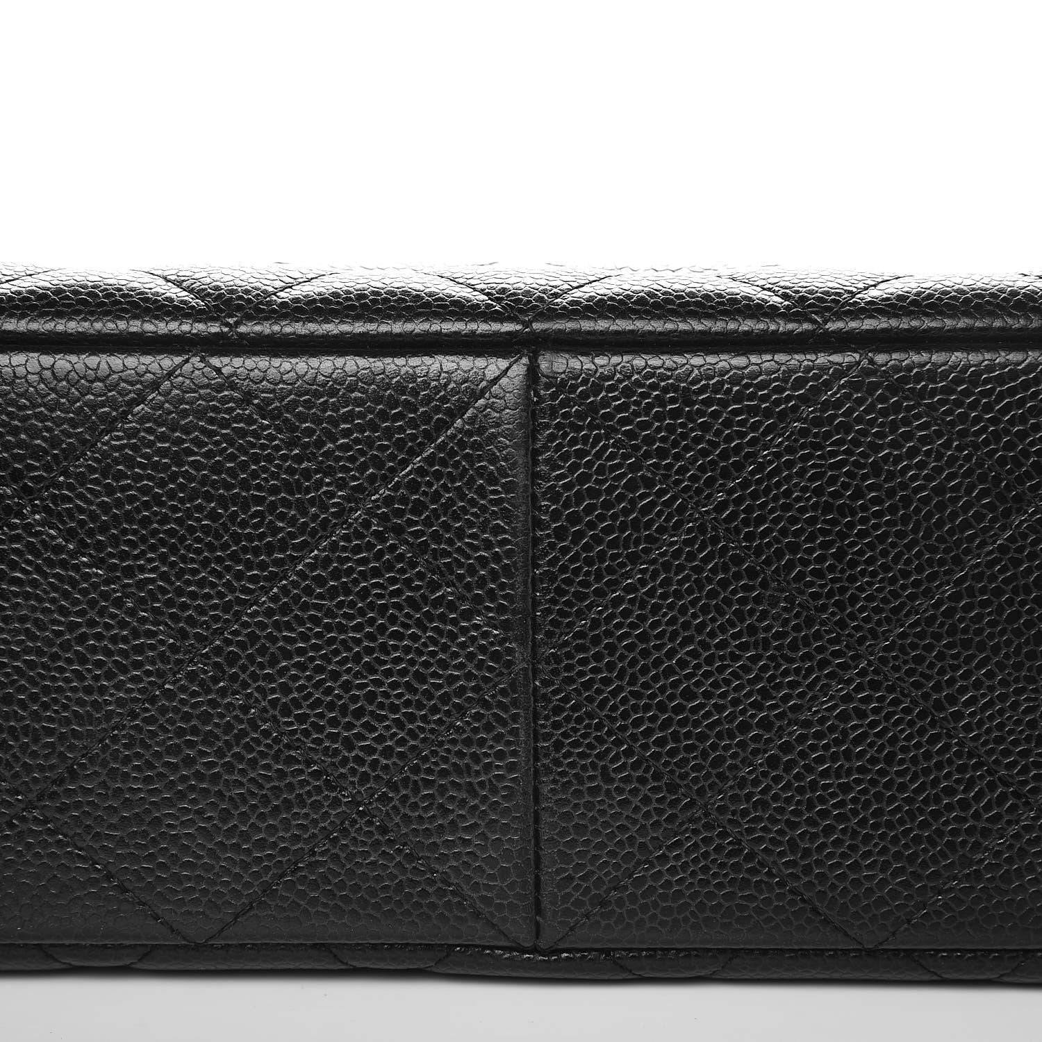Chanel Caviar Quilted Jumbo Single Flap Black 11 of 14