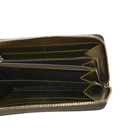 Gucci Shine Microguccissima Lovely Heart Zip Around Wallet Gold 5 of 10