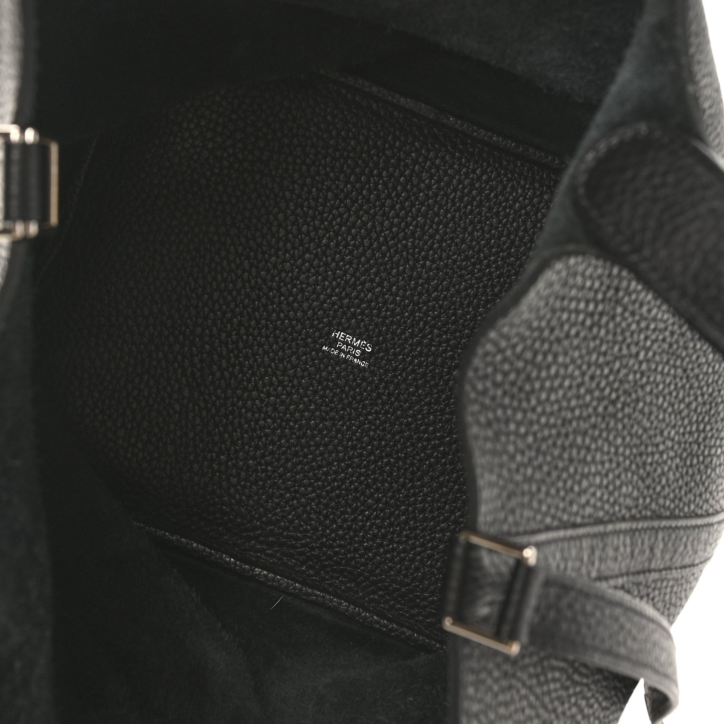 Taurillon Clemence Picotin Lock 22 MM Black