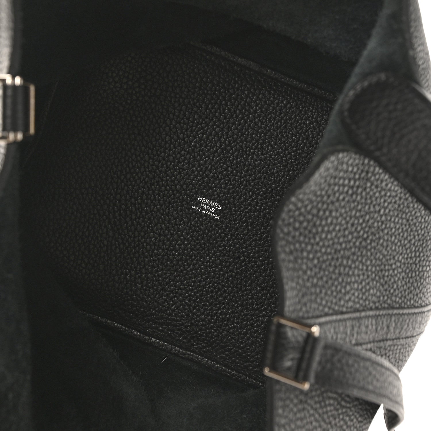 Hermes Taurillon Clemence Picotin Lock 22 MM Black 4 of 11