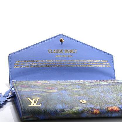 Louis Vuitton Masters Monet Sarah Wallet 9 of 9