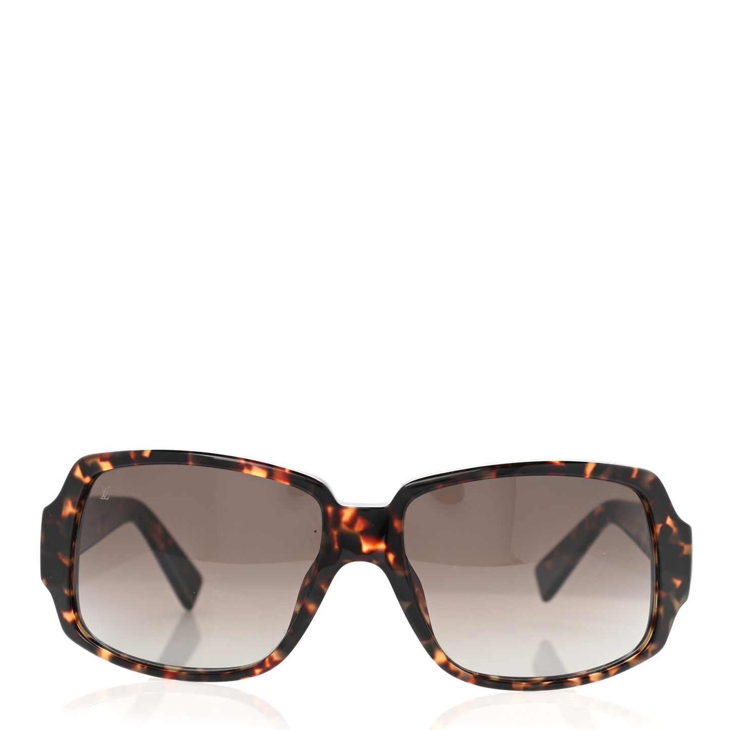 Dark Tortoise Obsession Carre Landscape Sunglasses
