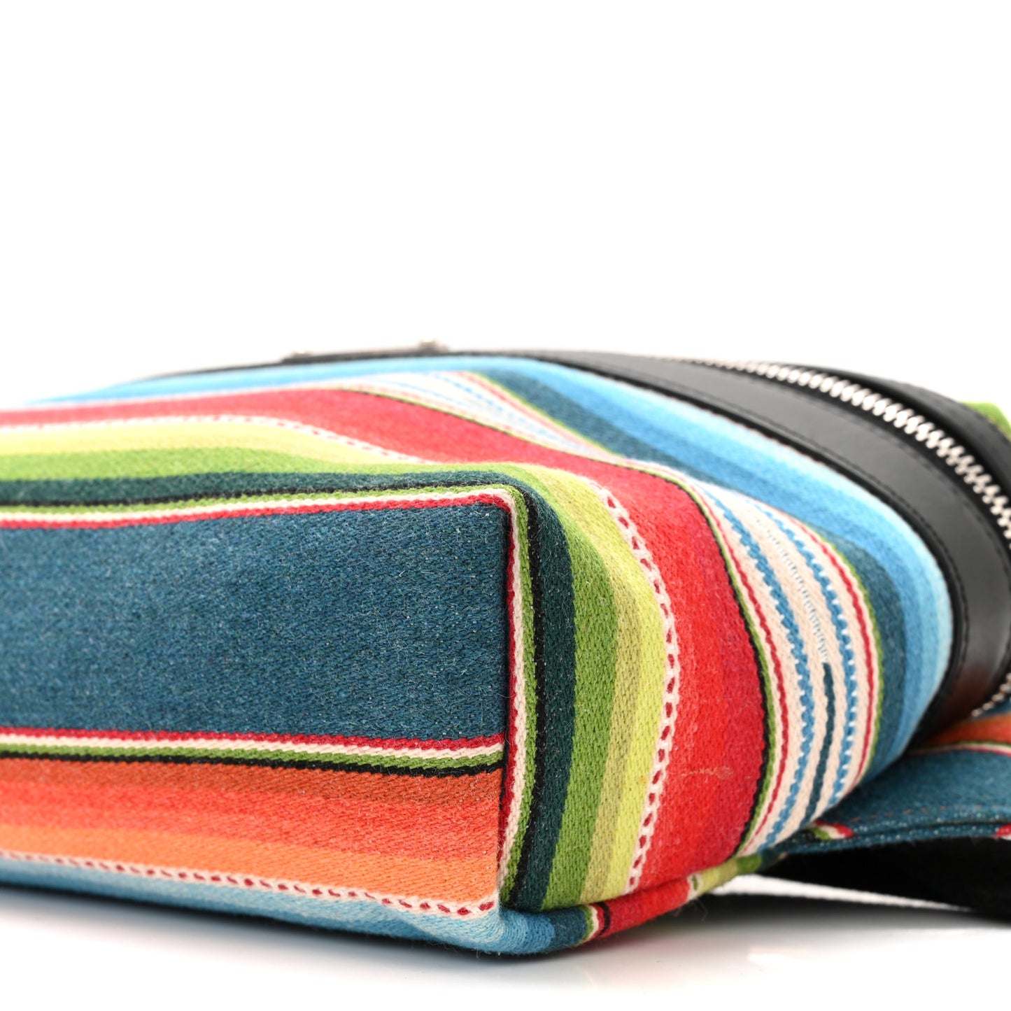 Wool Mexican Jacquard City Belt Bag Multicolor