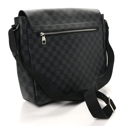 Louis Vuitton Damier Graphite District MM 3 of 9