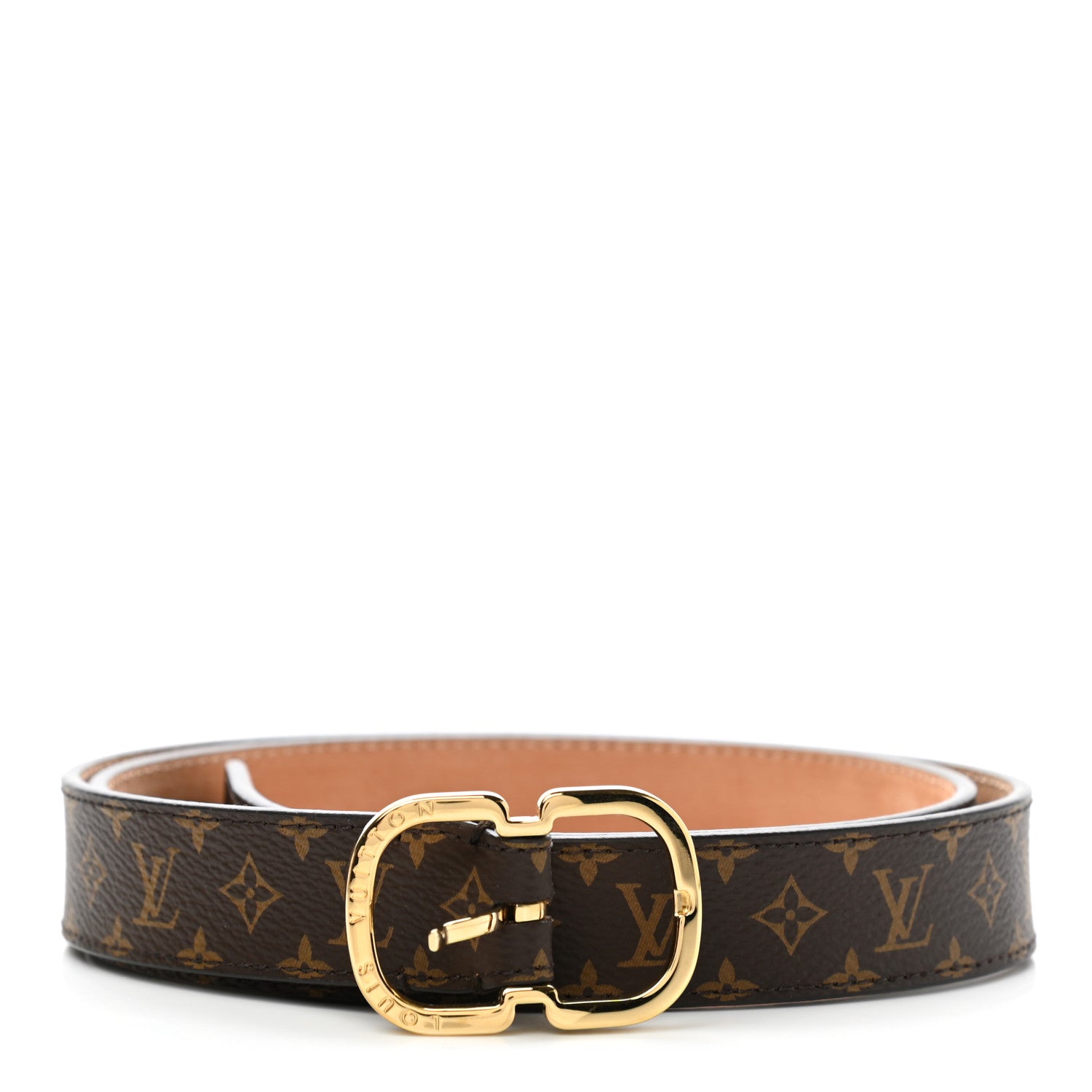 Louis Vuitton Monogram Mini 25mm Belt 85 34 1 of 7