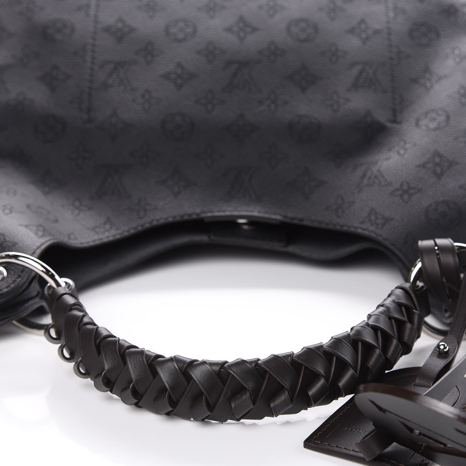 Louis Vuitton Mahina Carmel Hobo Black 10 of 10