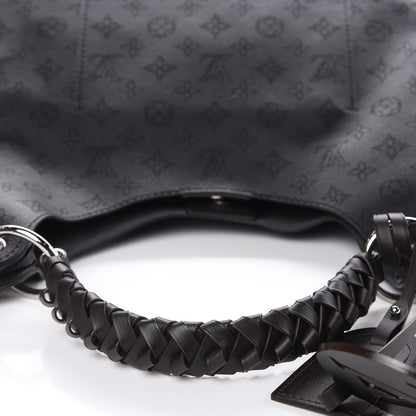 Louis Vuitton Mahina Carmel Hobo Black 10 of 10