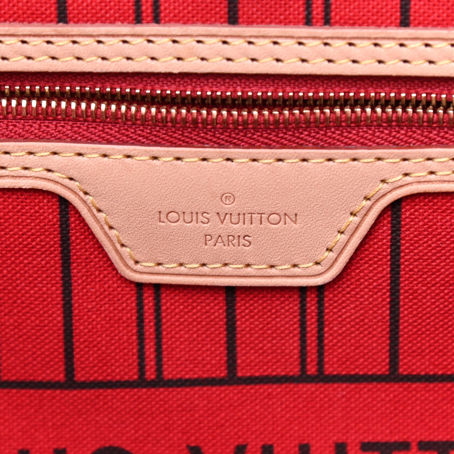 Louis Vuitton Monogram Neo Neverfull MM Cherry 8 of 10