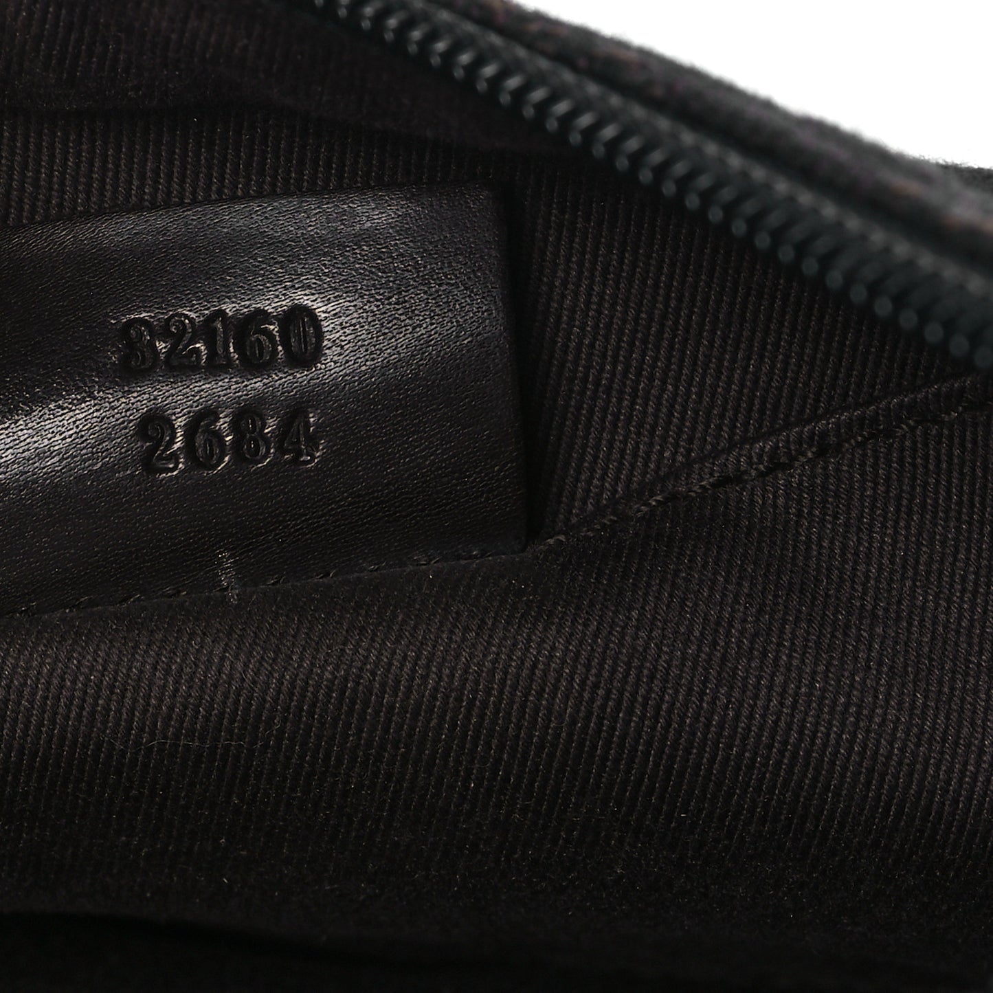 Denim Monogram Pochette Dark Brown