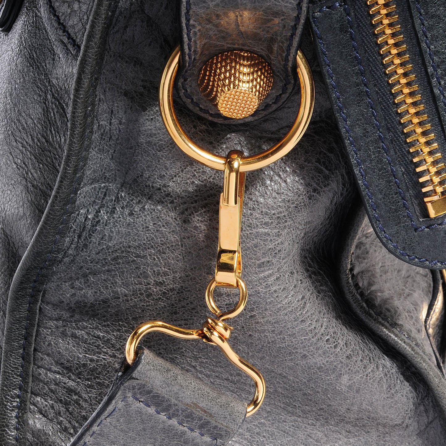 Agneau Giant 21 Gold Hardware City Anthracite