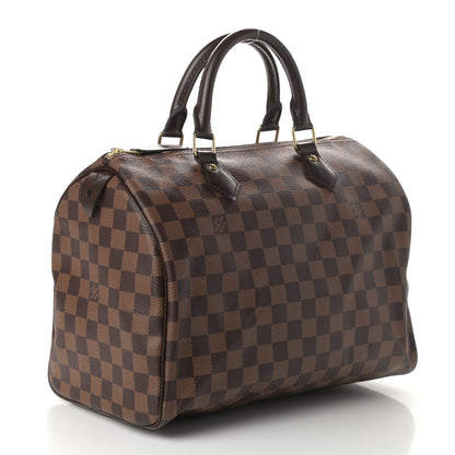 Louis Vuitton Damier Ebene Speedy 30 3 of 9