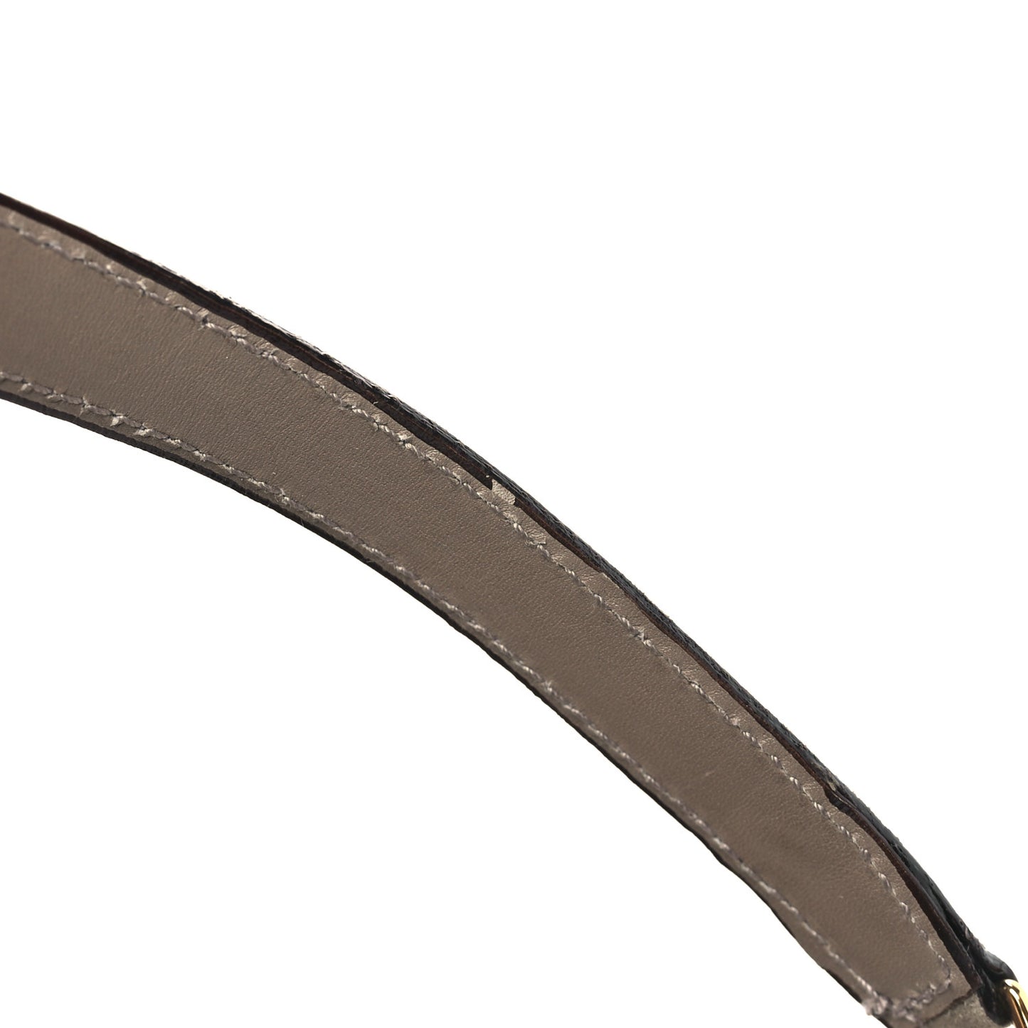 Suede Gancini 2-Way Top Handle Bag Taupe