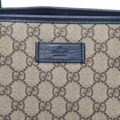 Gucci GG Plus Monogram Medium Joy Tote Navy 12 of 12