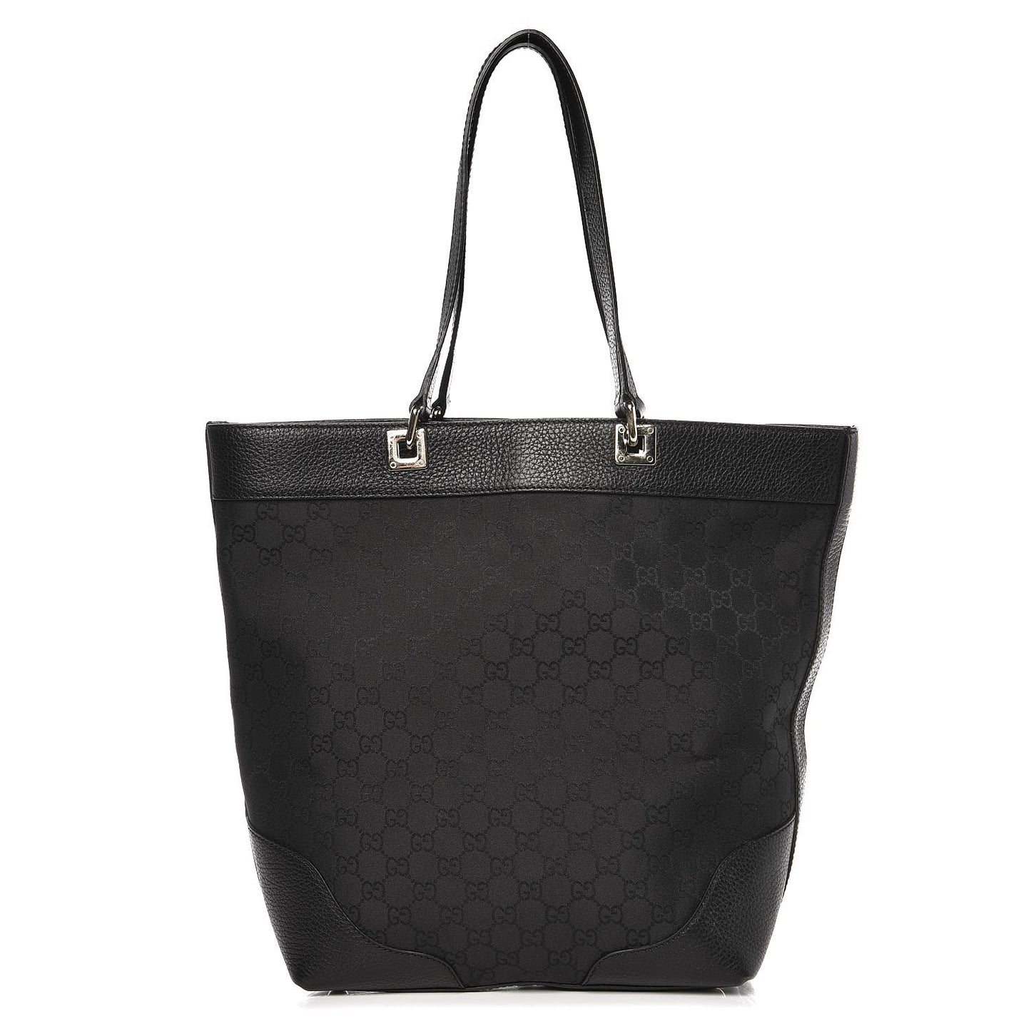 Monogram Bucket Tote Black