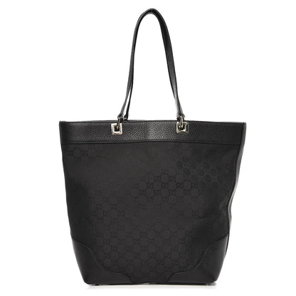 Gucci Monogram Bucket Tote Black 1 of 15