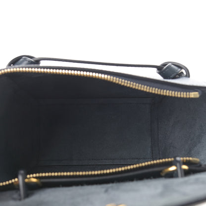 Celine Grained Calfskin Nano Belt Bag Navy 5 of 9