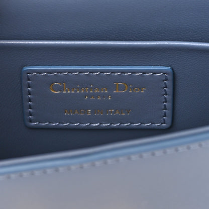 Christian Dior Box Calfskin 30 Montaigne Box Bag Blue 6 of 16