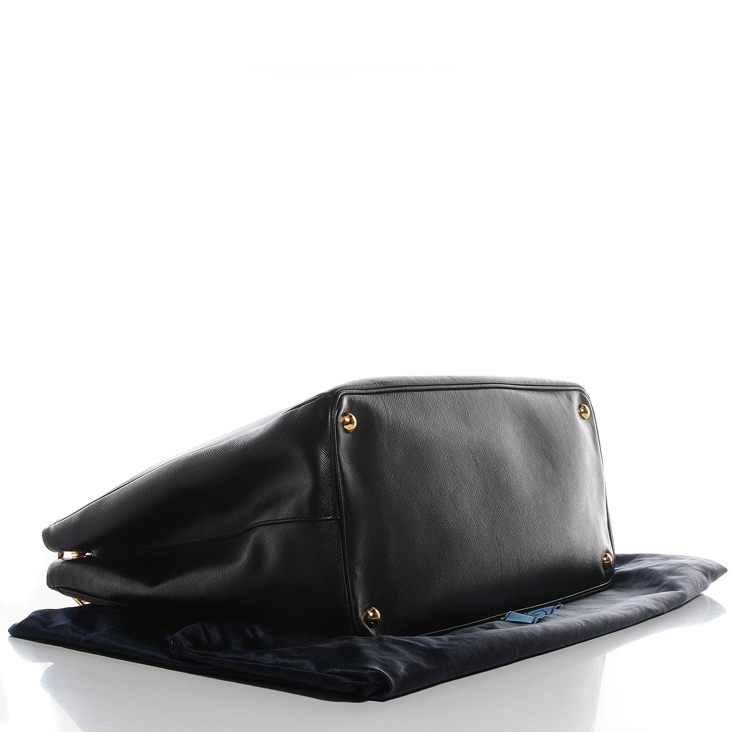 Prada Saffiano Lux Extra Large Galleria Double Zip Tote Black 4 of 10