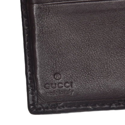 Gucci Guccissima Princy French Flap Wallet Chocolate Brown 6 of 8