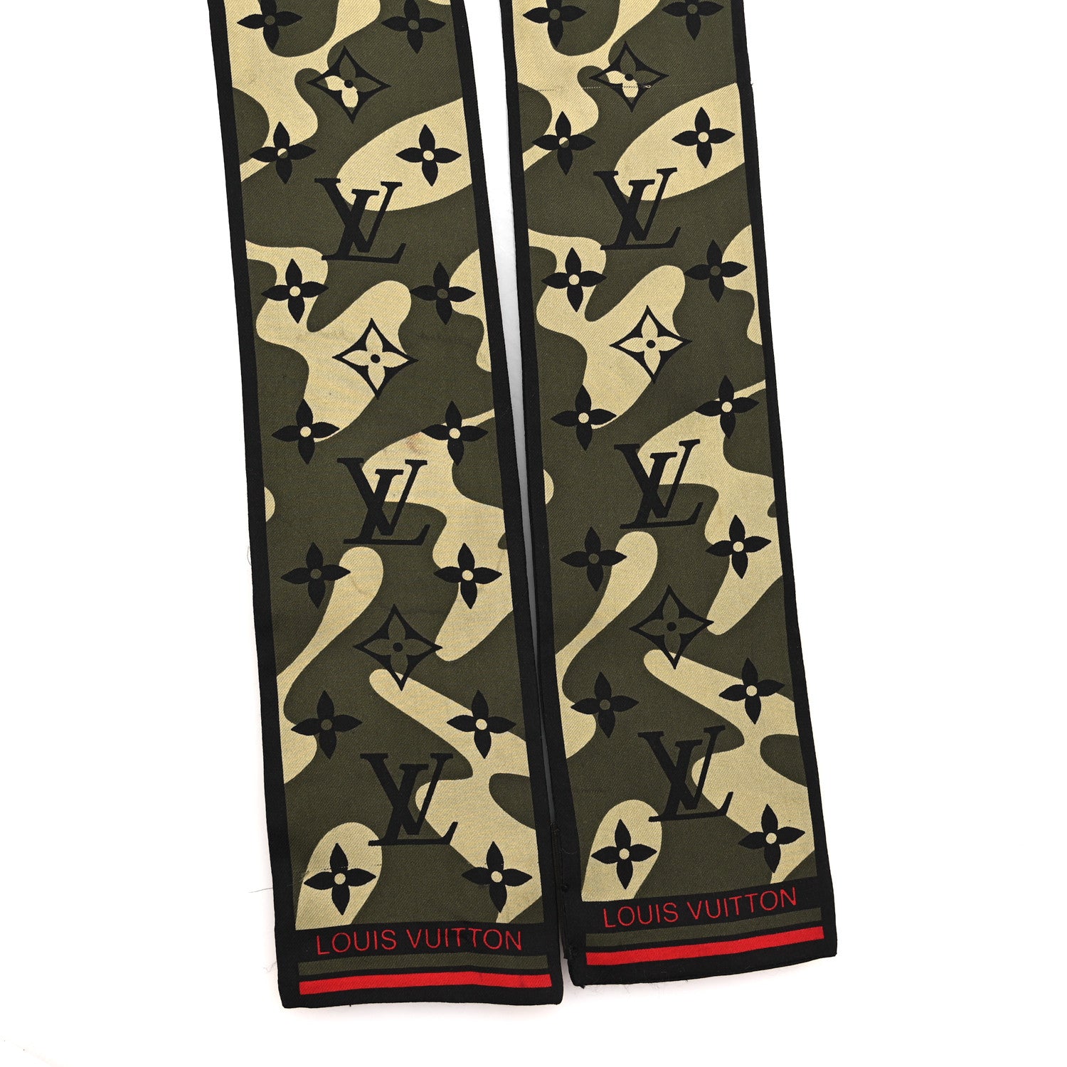 Louis Vuitton Silk Monogramouflage Bandeau 2 of 5