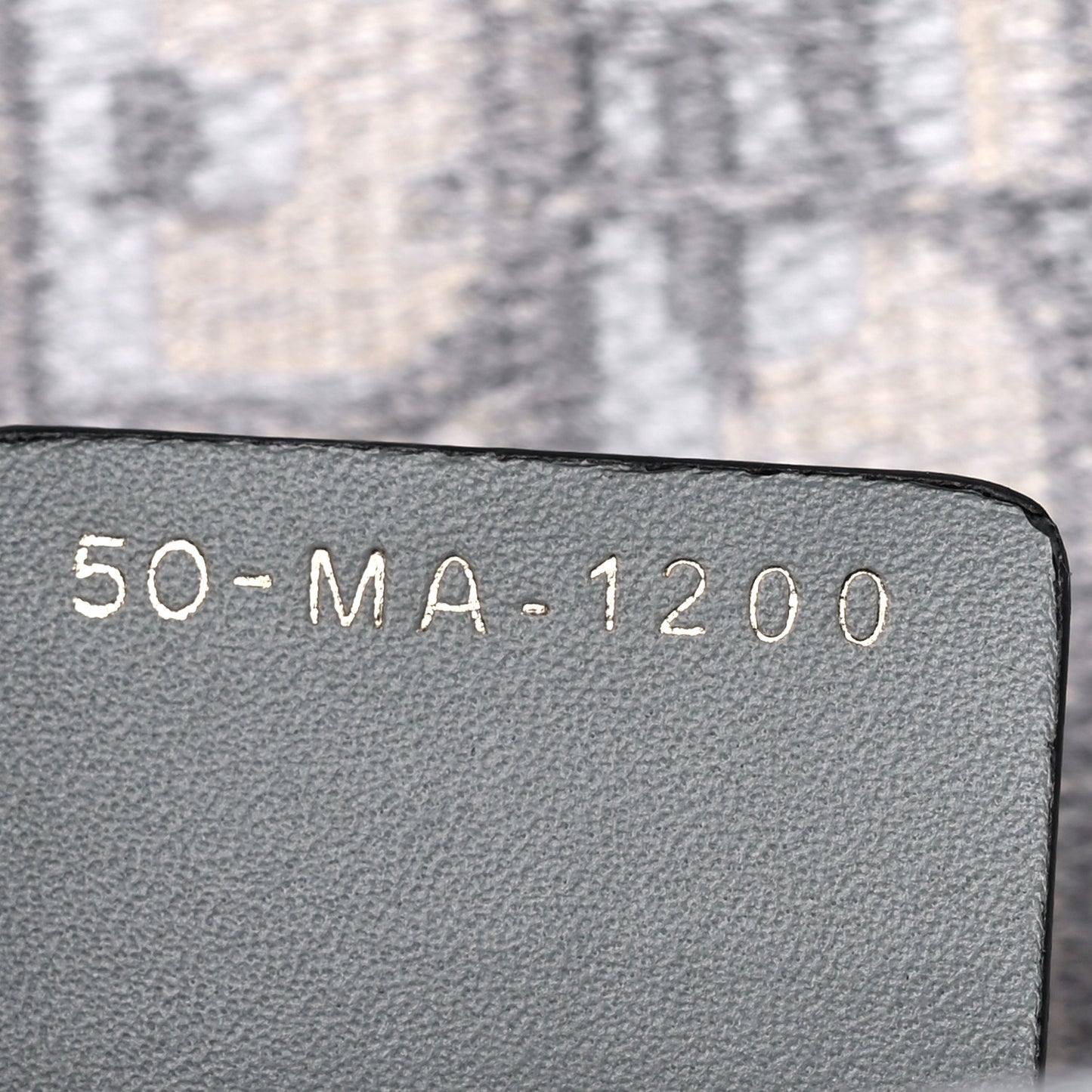 Oblique Slim Saddle Pouch Grey