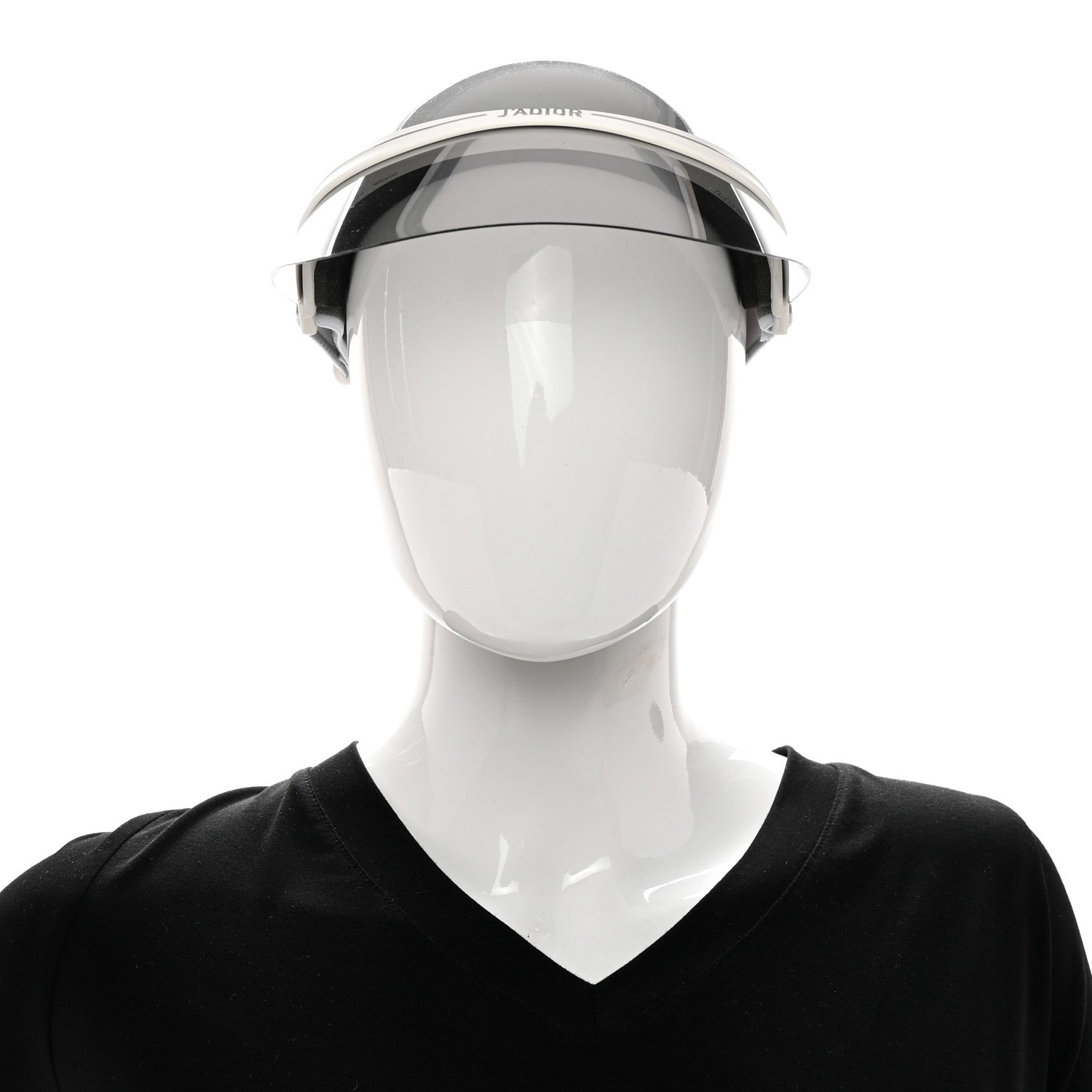 Christian Dior Mirrored DiorClub1 Sun Visor Grey 2 of 10