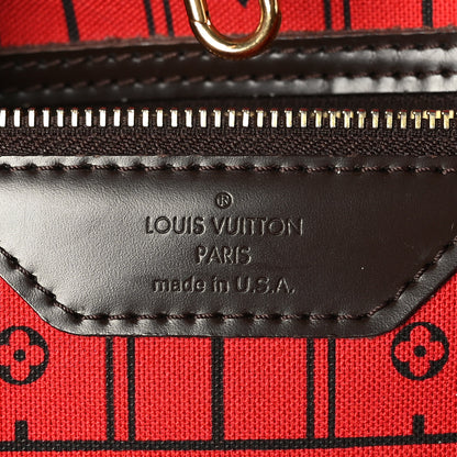 Louis Vuitton Damier Ebene Neverfull MM 6 of 11