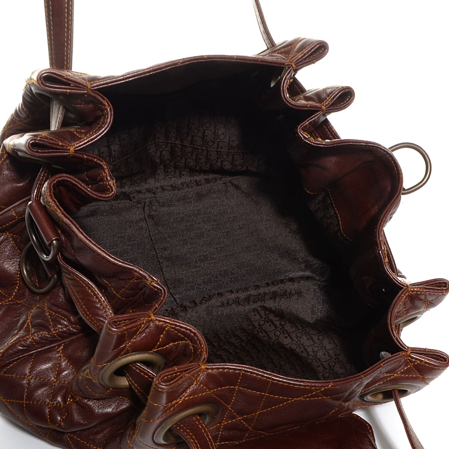 Lambskin Cannage Drawstring |