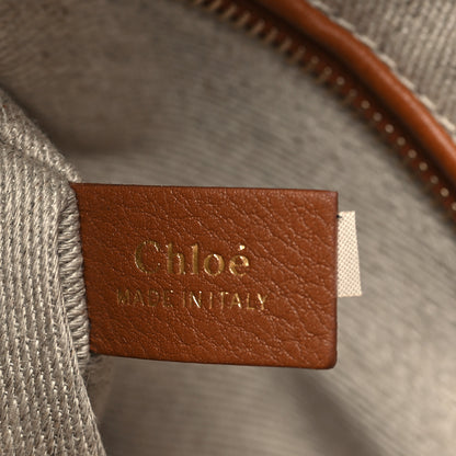 Chloe Grained Calfskin Medium Penelope Shoulder Bag Caramel 6 of 8