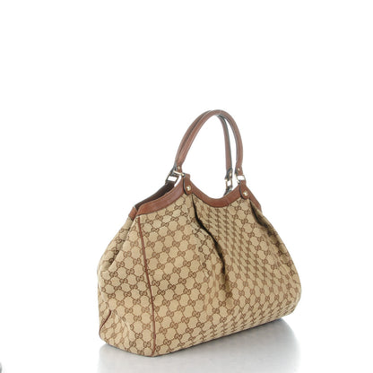 Gucci Monogram Large Sukey Tote Brown 3 of 7