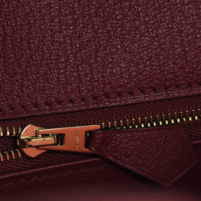 Hermes Taurillon Clemence Birkin 40 Bougainvillea Rubis 14 of 27