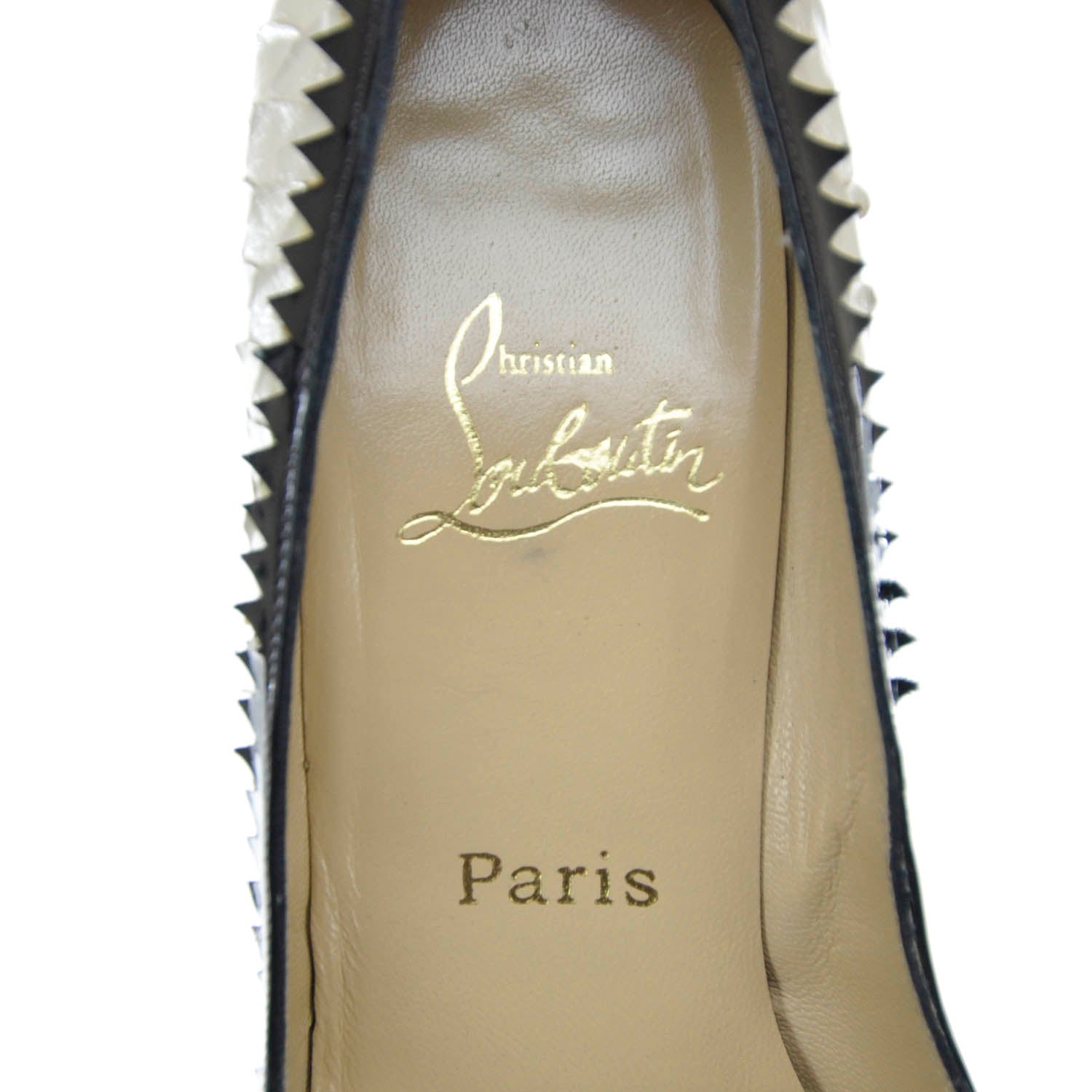 Christian Louboutin Pitone Python Jaws 120 Platform Pumps 40 6 of 6
