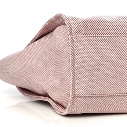 Chanel Mixed Fibers Calfskin Medium Deauville Tote Rose Pink 9 of 11