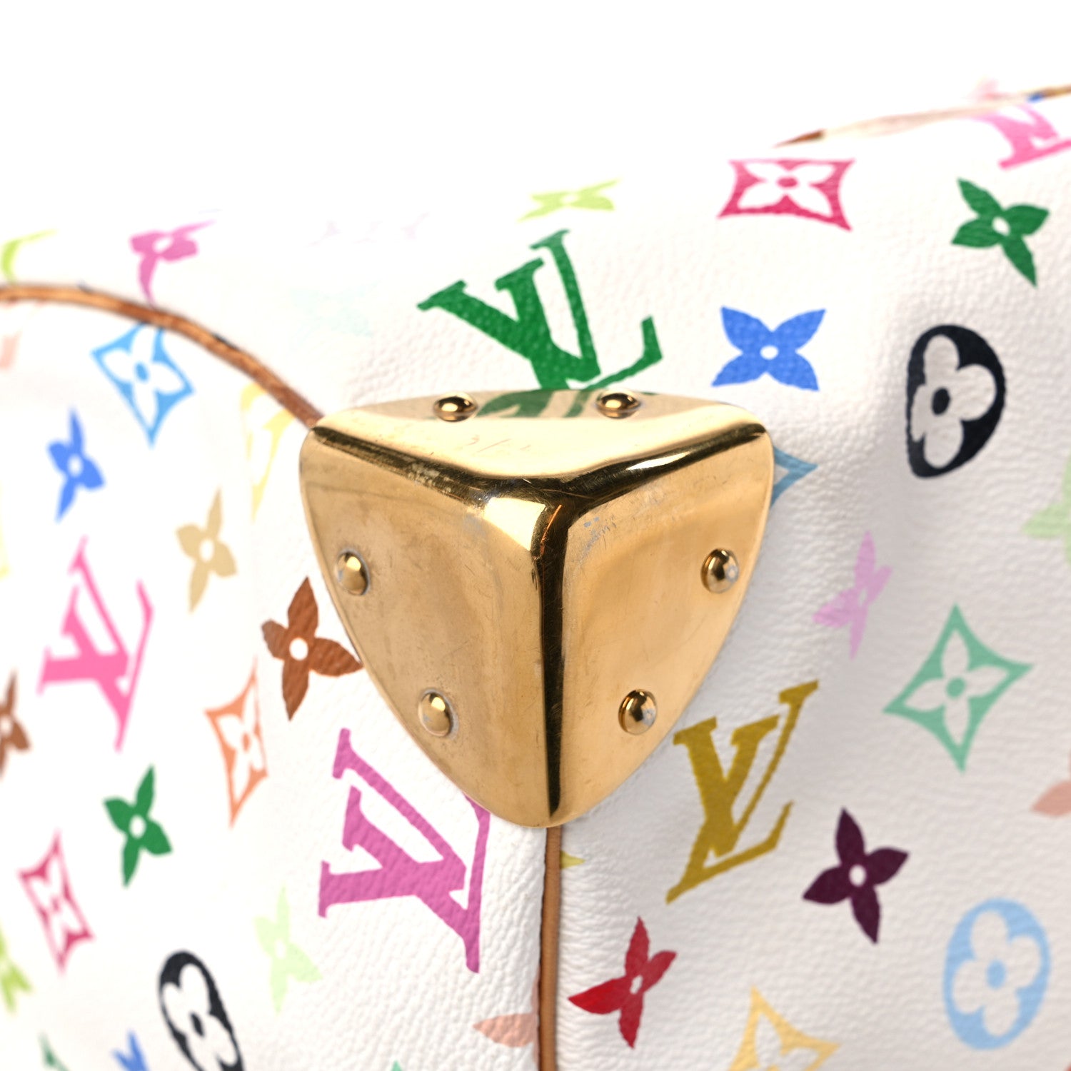 Louis Vuitton Monogram Multicolor Speedy 30 White 7 of 18