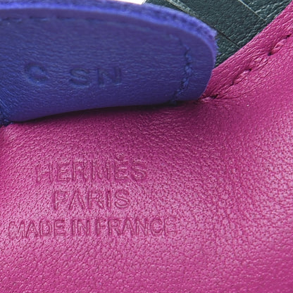 Hermes Milo Lambskin Grigri Rodeo Horse Bag Charm PM Rose Pourpre Bleu Electrique Malachite 3 of 4