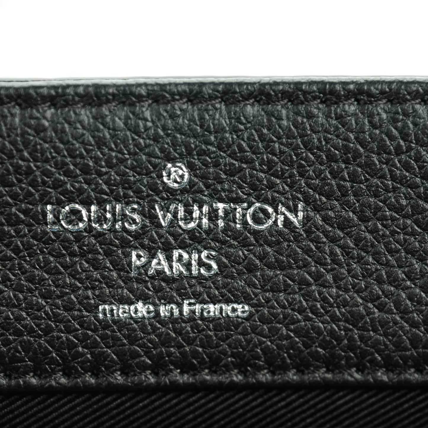 Soft Calfskin Lockme II Top Handle Black